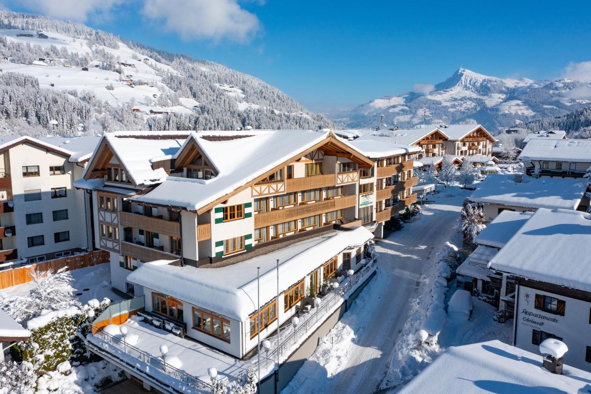 Alpen Glueck Hotel Kirchberger Hof Kirchberg in Tirol Bagian luar foto